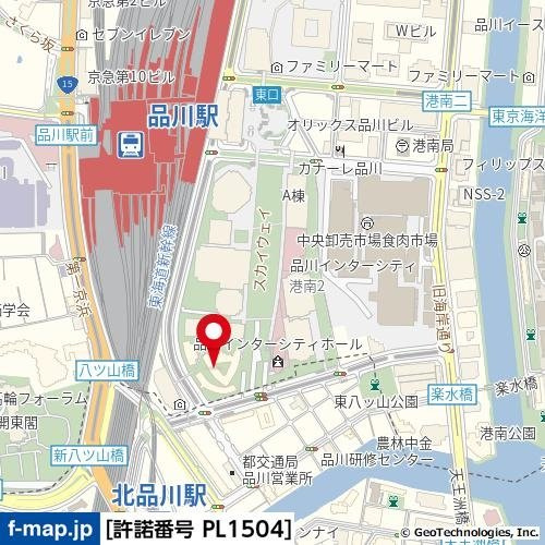 品川Ｖタワーの地図