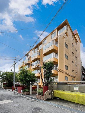 ラムール住吉の外観|外はこのようになっています