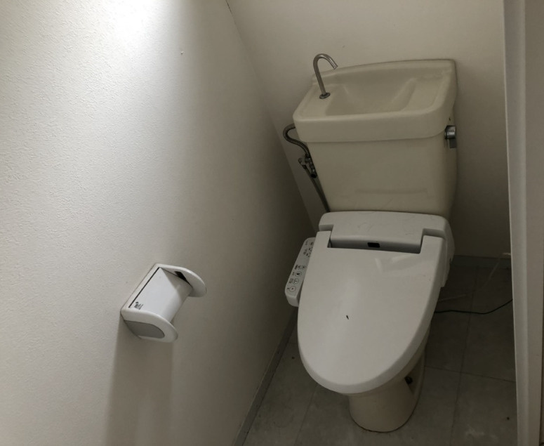 ウイングパレスのトイレ|コンパクトで使いやすいトイレです