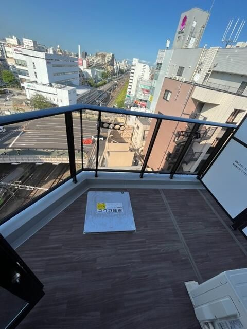 ニアレスタＳＵＧＡＭＯのバルコニー