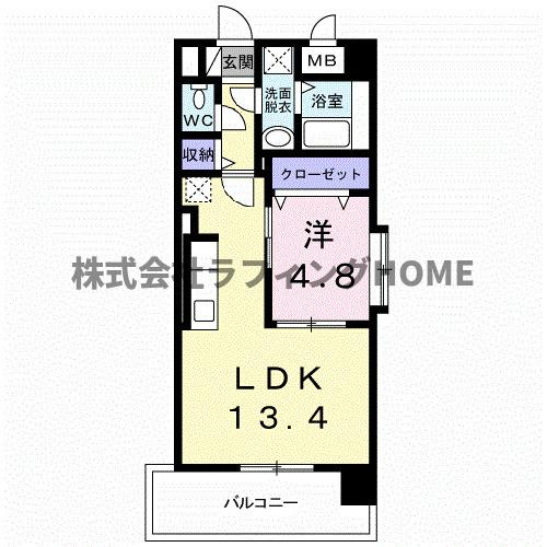 ＯＳＡＮＰＯ上津の間取り