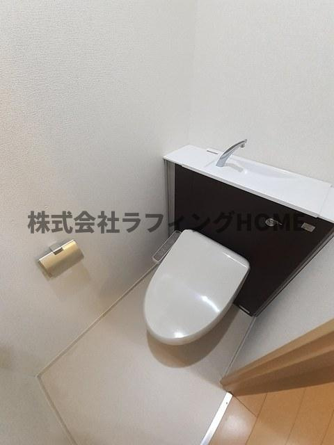 ＯＳＡＮＰＯ上津のトイレ|コンパクトで使いやすいトイレです