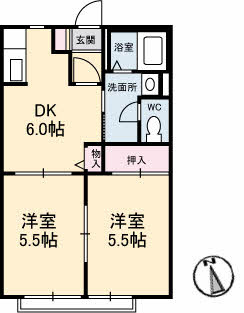 【間取り】 | メゾンプリンキピアＡ棟