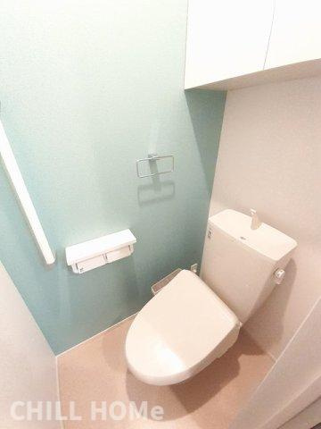コンフォール　Ｂのトイレ|当社、チルホームのHPもご覧ください(^^)/物件情報多数♪