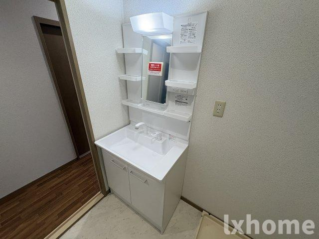 エクセル南茨木の洗面所|忙しい朝には欠かせない洗面所です