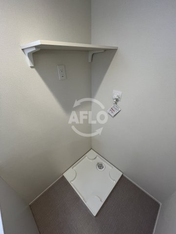 レーベンハイム西加賀谷の洗面所|レーベンハイム西加賀谷　洗濯パン