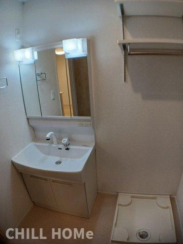 アーバンコート東貝沢の洗面所|当社、チルホームのHPもご覧ください(^^)/物件情報多数♪