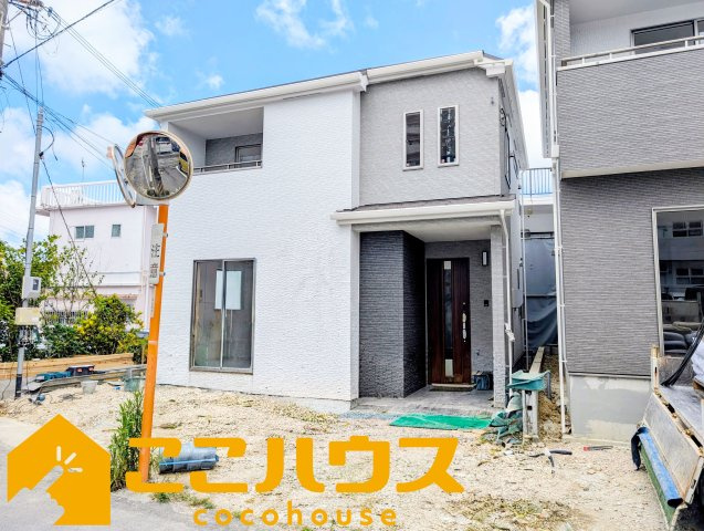 宜野湾市大謝名1丁目　新築戸建て　全2棟　A号棟の外観|長期優良住宅認定物件です！