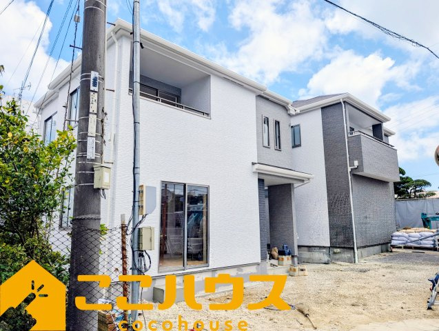 宜野湾市大謝名1丁目　新築戸建て　全2棟　A号棟の外観|長期優良住宅認定物件です！