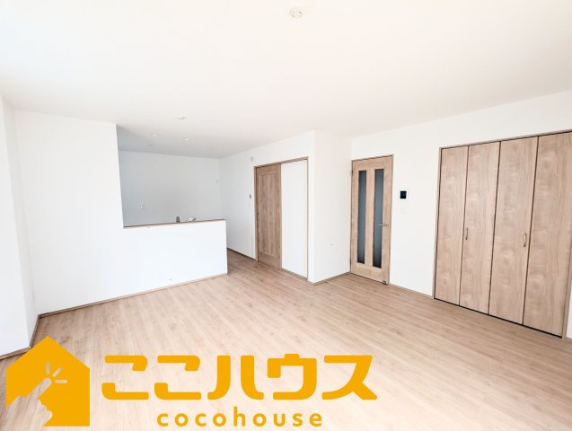 宜野湾市大謝名1丁目　新築戸建て　全2棟　A号棟のキッチン|LDK16.37帖