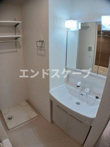 グランシャリオ吉井　参番館の洗面所|高崎、前橋のお部屋探しはエンドスケープまで！お客様の理想お聞かせ下さい♪