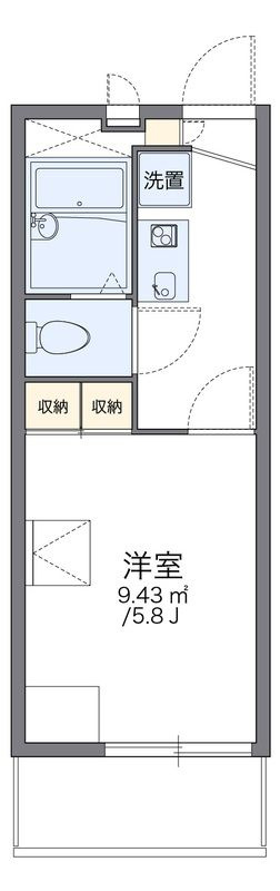 レオパレスオーキッドの間取り