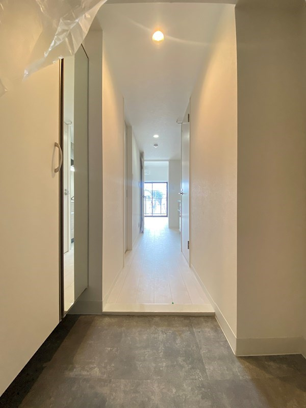 グランミレ薬院の玄関