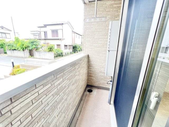 クレアージュのバルコニー|※別部屋参考写真