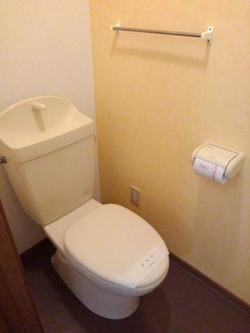 【トイレ】 | プチコート蘭Ｂ | ゆったりとした空間のトイレです
