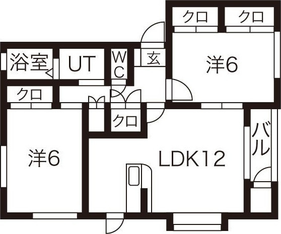 エスペランス B棟の間取り