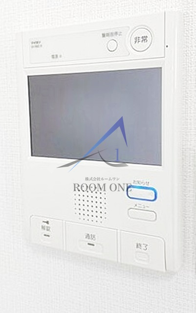 クレイシア品川東大井の設備|モニター付きインターホンです。