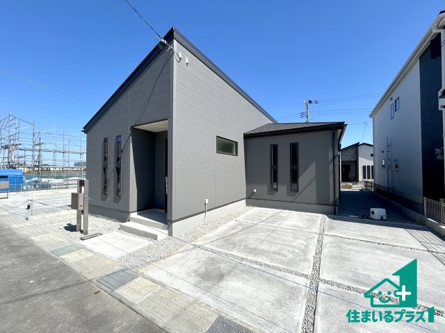 ●磯城郡田原本町黒田　第4期　新築一戸建ての外観|お客様に長く安心して住んでいだだける事にこだわった家づくり！住んでからのアフターサービスにもしっかりと取り組んでいます！