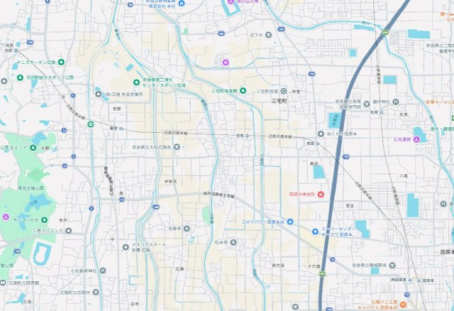 ●磯城郡田原本町黒田　第4期　新築一戸建ての地図