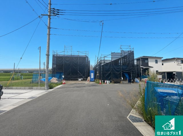 ●磯城郡田原本町黒田　第4期　新築一戸建ての前面道路含む現地写真|駅やスーパー、小学校・中学校等日常生活に欠かせない情報や道のりもご紹介いたしますのでお気軽にご相談ください。