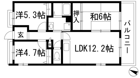 【間取り】