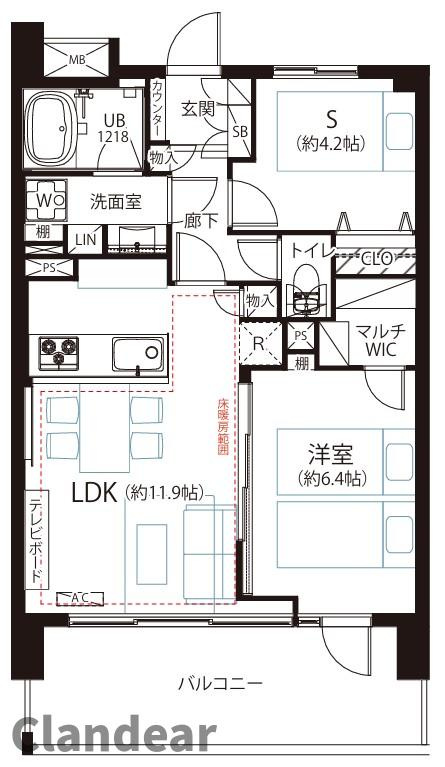 イニシア墨田押上の間取り|ドキドキの新生活も、安心してスタート。ぴったりの住まいを見つけませんか？クランディアが一緒に住まい選びをサポートします‼　まずは、お気軽にお問合せください　＃クランディア