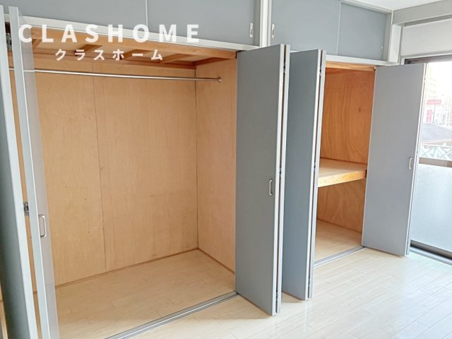 オーエムビル　　　刈谷市近郊の賃貸はクラスホームの収納|同物件の別部屋になります。