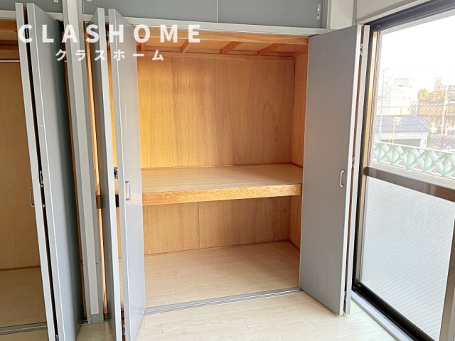 オーエムビル　　　刈谷市近郊の賃貸はクラスホームの収納|同物件の別部屋になります。