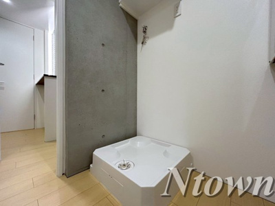 【設備】 | quador noie 池下 | 洗濯機置き場です。