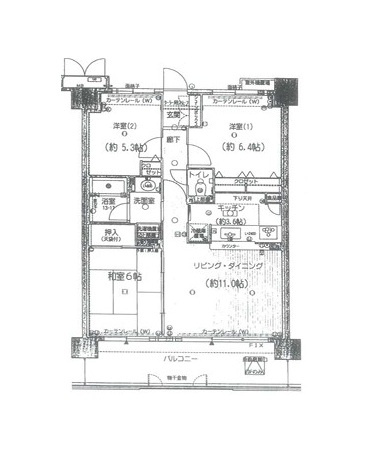 グランフィーネ枚方長尾の間取り|間取り図はいかがですか？ご希望を叶える間取りですか？リビングの広さは？水回りの位置は？カウンターキッチン？など色々な情報が集約されています。弊社ではリフォームなどのご相談も承っております。