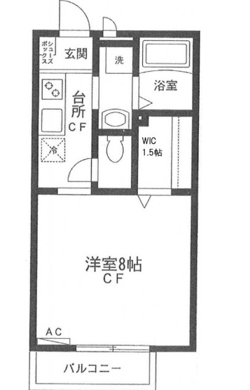 【間取り】 | ワンズイースト | 一人暮らしにぴったりの間取りです！