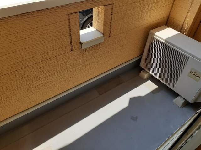 シトラスガーデンＡのバルコニー