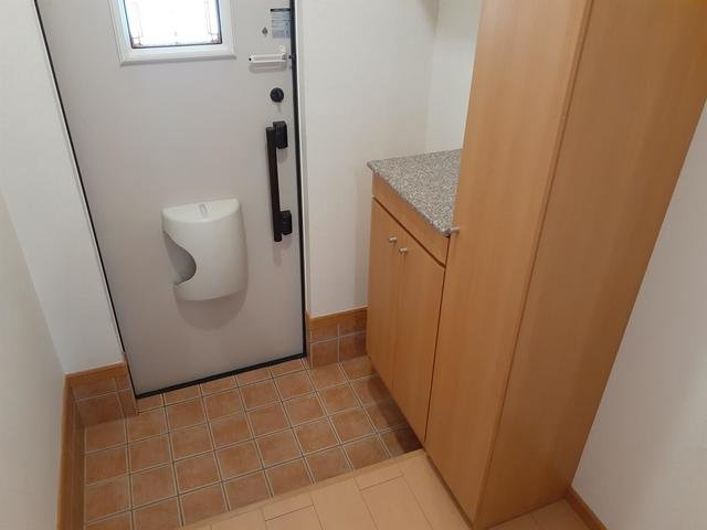 シトラスガーデンＡの玄関