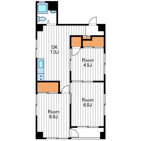 杉並区荻窪４丁目の賃貸マンションの間取り