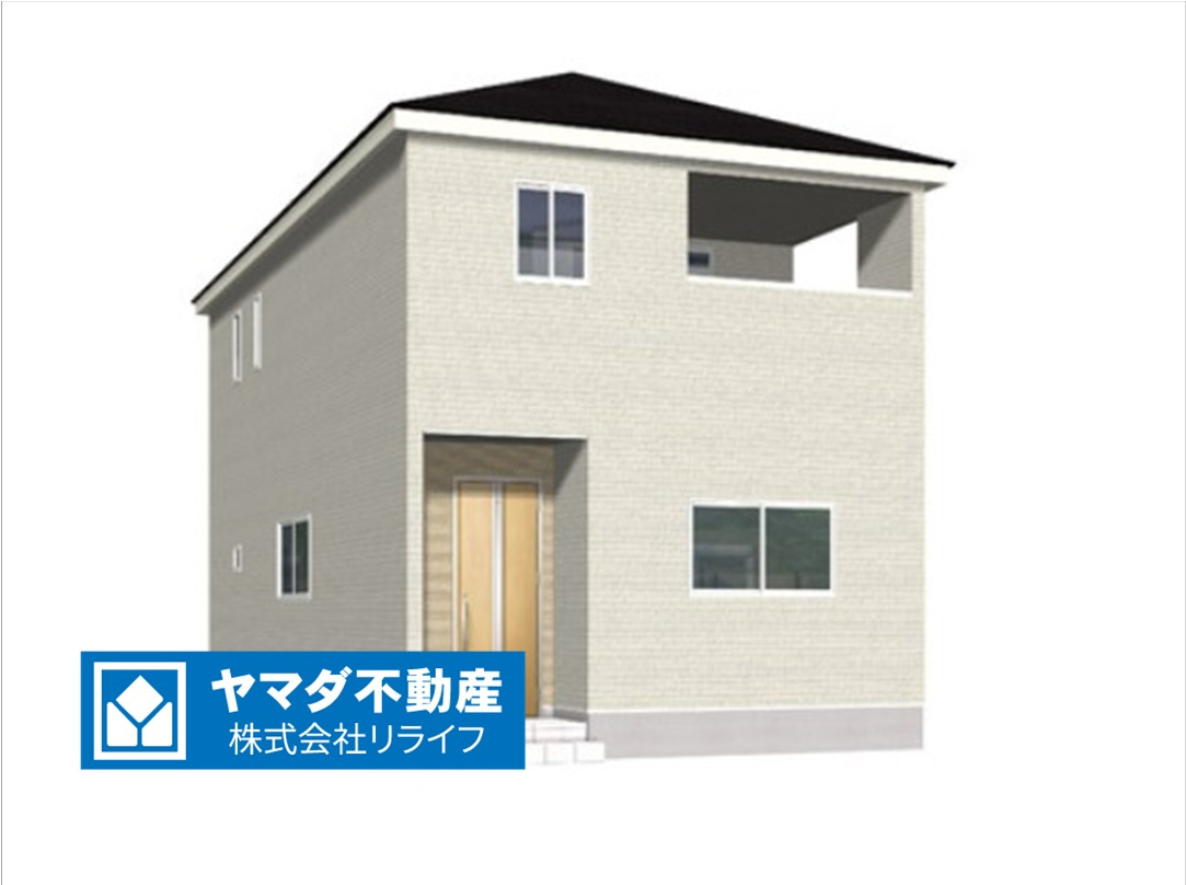 クワイエ　大垣市内原第１　全４区画分譲の外観|■１号棟
■YAMADA電機の　ヤマダ不動産　株式会社リライフ　大垣店■
耐震性能・制震性能を備えたおうち！
震度７の揺れに鍛えられた、建築基準法の1.5倍の壁量と制振装置（SAFE365）を完備