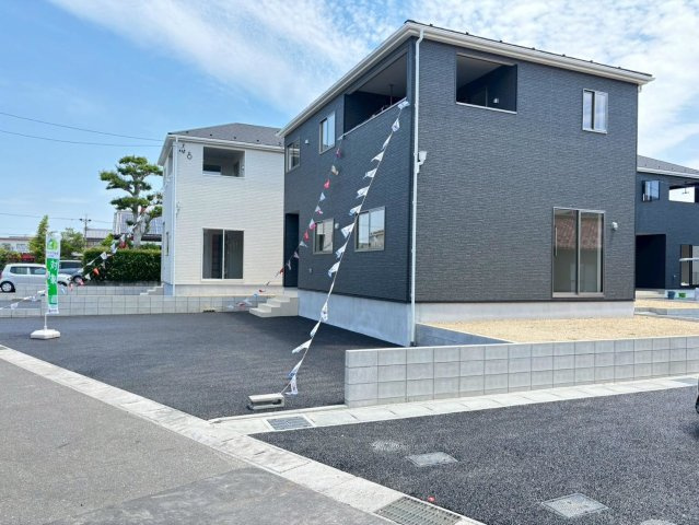 【商談中】クワイエ　大垣市内原第１　全４区画分譲の外観|「現地（2026年6月11日）撮影」　
■全体写真　
■ヤマダ不動産　株式会社リライフ　