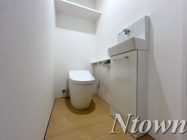 【トイレ】 | quador noie 池下 | 落ち着いたトイレです