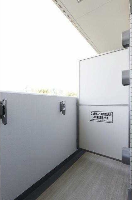 プリームス青柳のバルコニー