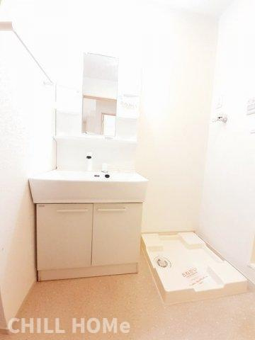 ノイ　レジデンスⅢの洗面所|当社、チルホームのHPもご覧ください(^^)/物件情報多数♪