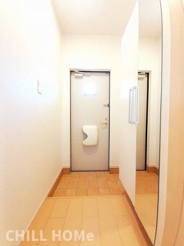 ノイ　レジデンスⅢの玄関|当社、チルホームのHPもご覧ください(^^)/物件情報多数♪