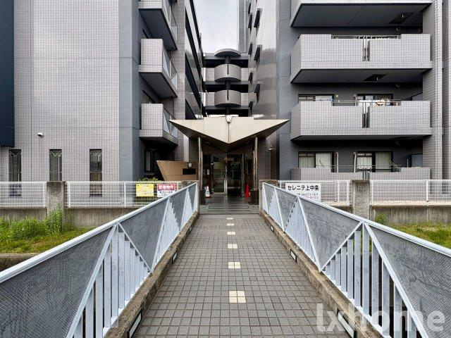 セレニテ上中条のエントランス