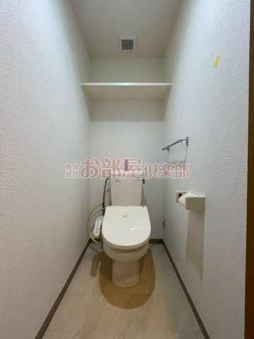 タモンズハートビレッジA棟のトイレ|落ち着いたトイレです