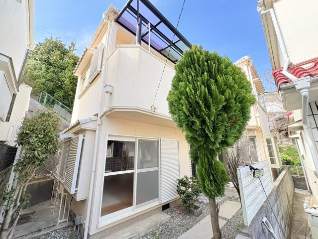 神戸市北区山田町上谷上字古々山　中古戸建の庭