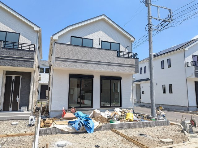 八王子市　弐分方町　新築一戸建て　１０期の外観|～控除や減税で優遇の長期優良住宅　開発分譲につきキレイな街並みの新築一戸建て～