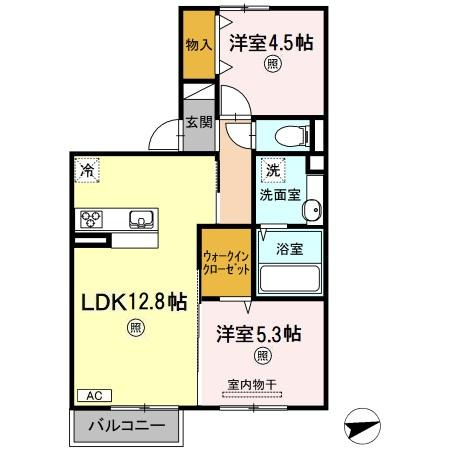 エスペーロの間取り