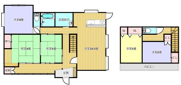 みどり市笠懸町鹿の間取り