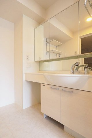 トラディション古市の洗面所