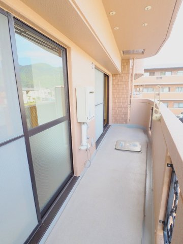 ツインパレス八木のバルコニー|※同じ間取りの別部屋のお写真です※