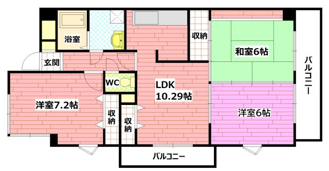中本ビルの間取り