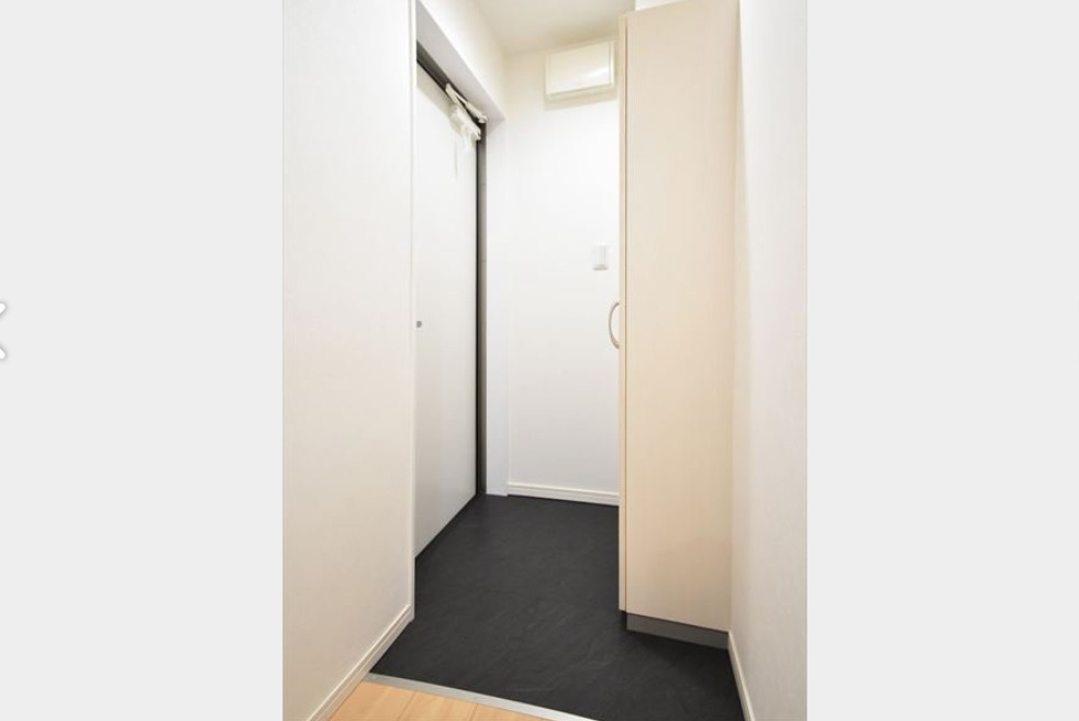 練馬区富士見台３丁目のアパートの玄関